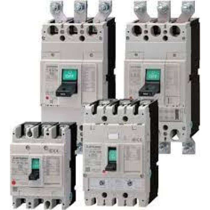 Mitsubishi Moulded Case Circuit Breakers (MCCB) 3 Poles NF1600SEW